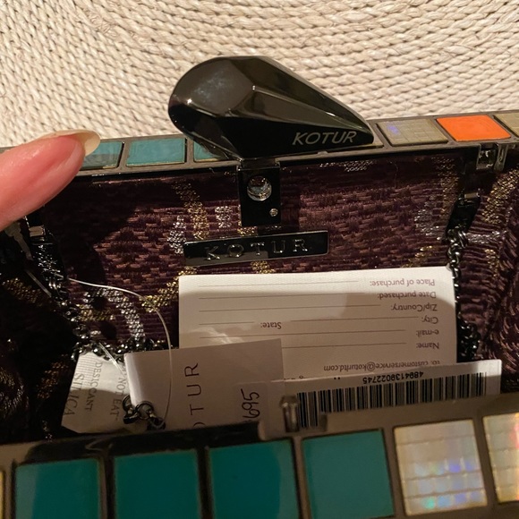 Kotur Block Clutch NWT - Picture 6 of 10